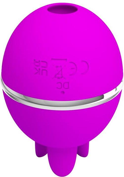 Produktbild Pretty Love Gemini Ball Lila. Runder Vibrator Aus Silikon