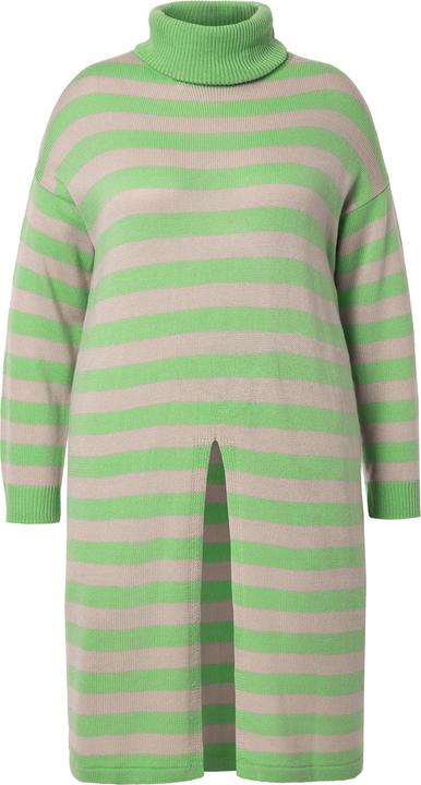 Produktbild Miamoda Long-Pullover, A-Linie, Ringel, Saumschlitz (46, 48)