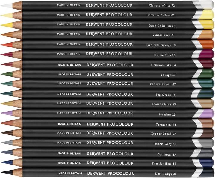 Produktbild Derwent Procolour Buntstifte (72x)