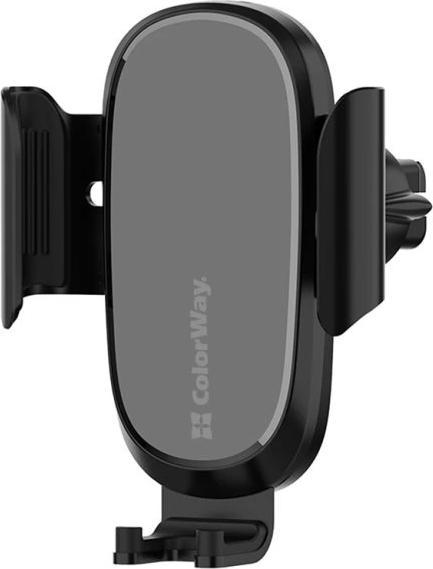 Actual product image Colorway Air Vent Car Wireless Charger, 15W | CW-CHAW038Q-BK