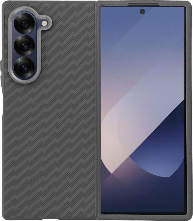Produktbild OEM Back panel cover Case SBR4 for SAMSUNG Galaxy Z FOLD 6 black (Galaxy Z Fold 6)