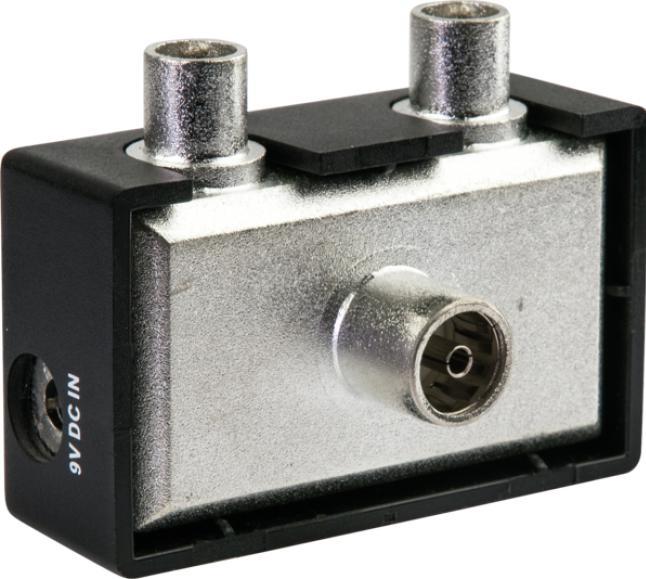 Produktbild Schwaiger Zwei-Geräter Verstärker 8 dB /Silber (Verstärker)