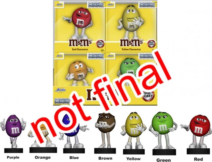 Image du produit Jada M&M's Figures 2.5", vague 1