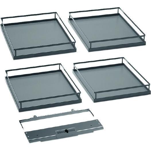 Peka Metall, Allestimento mobili, Set di mensole sospese Arena Style 500 (1 pz.)