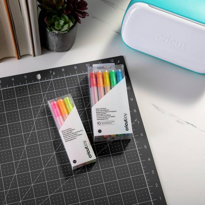 Productafbeelding Cricut Joy Glitter Gelpennen 3-pak Roze Oranje Geel (P)