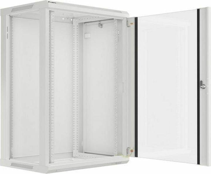 Image du produit Lanberg Rack mural 19 " 18U 600X450mm gris (18 HE, Rack 19 pouces)