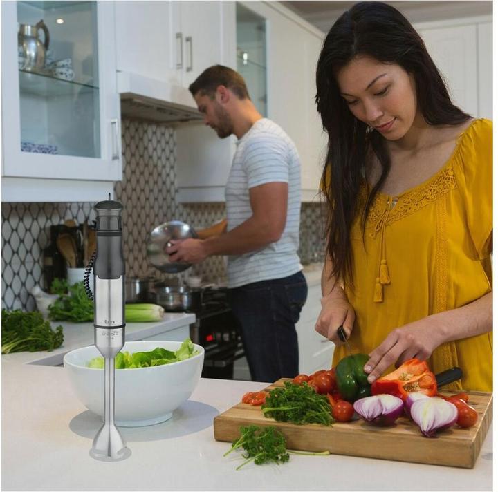 Immagine prodotto TM Electron Handrührgerät Edelstahl 1200 W