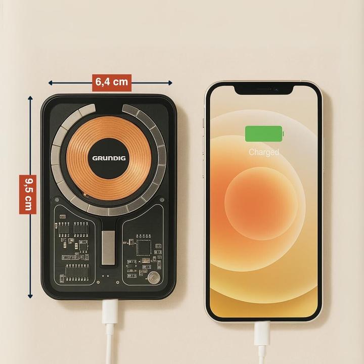 Image du produit Grundig Powerbank transparent 5000mAh (5000 mAh)