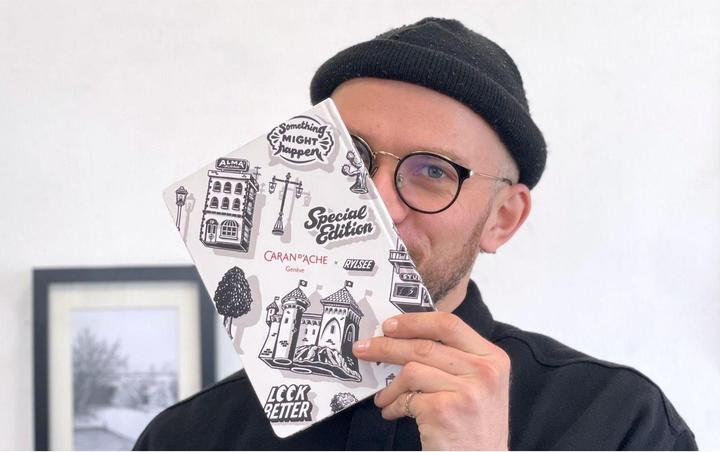 Image du produit Caran d'Ache Skizzenbuch Rylsee (148 x 210 mm, Blanc, Couverture rigide)