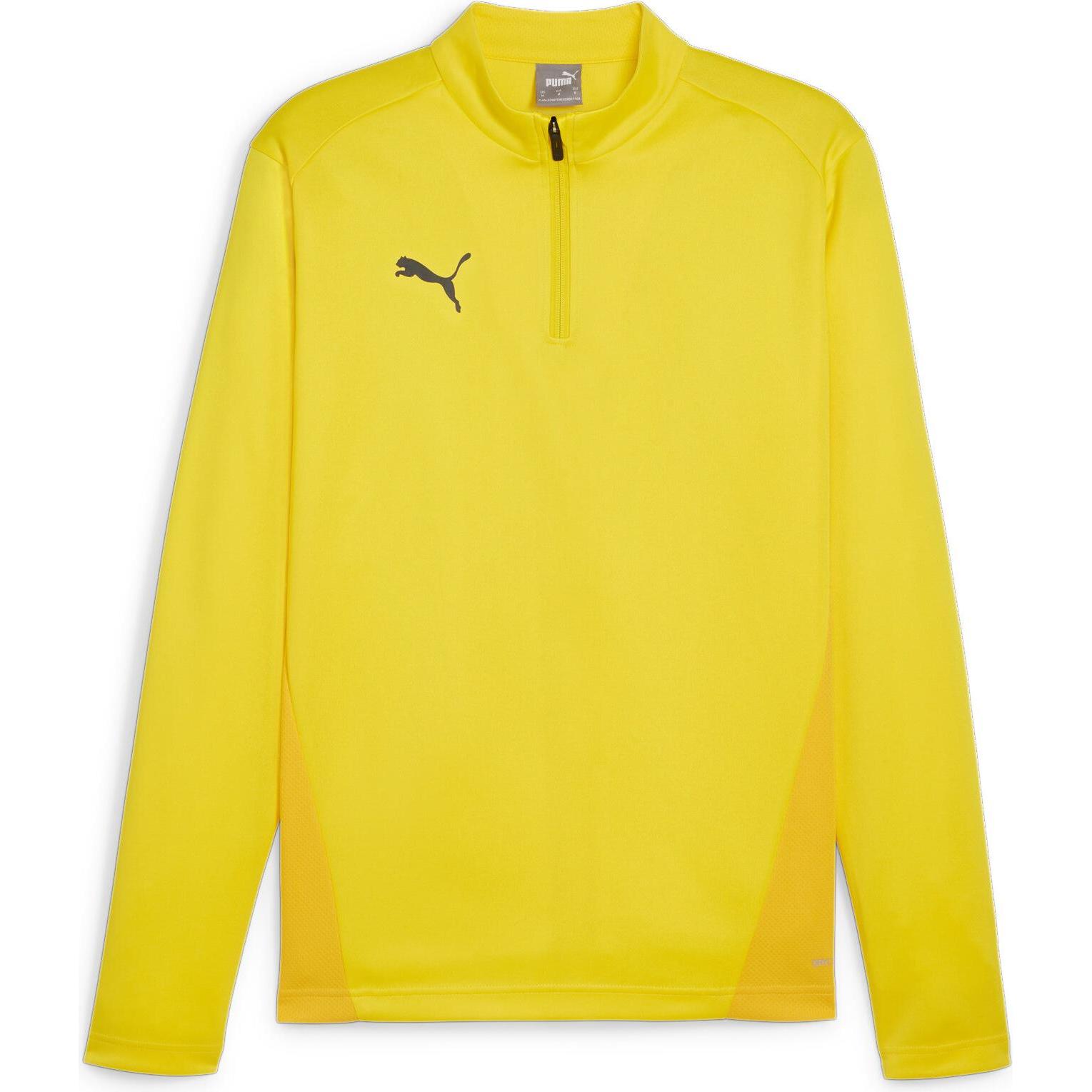 Puma, Herren, Sportshirt, teamGOAL Training 1/4 Zip Top (S), Gelb, S