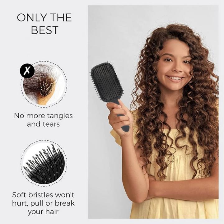 Image du produit Anru Brosse créative noire