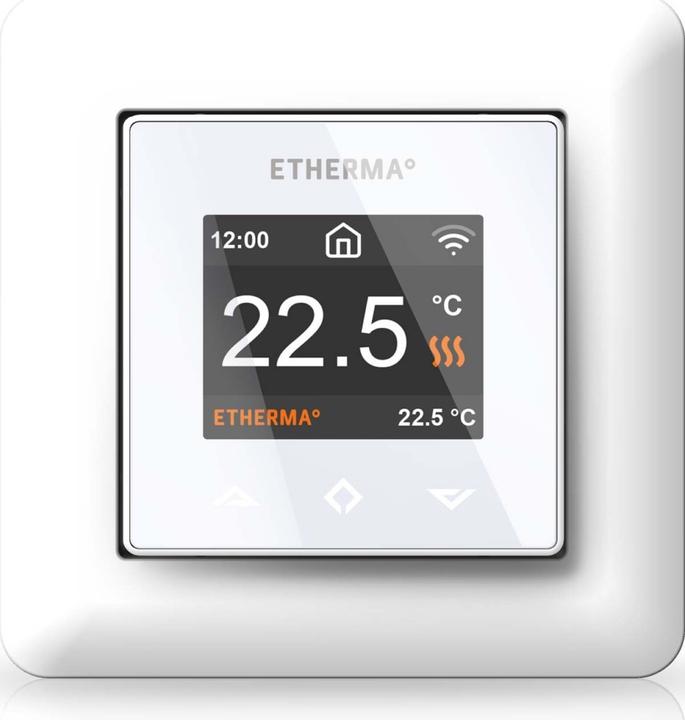 Actual product image Etherma eTOUCH-PRO-1-W Smart Thermostat
