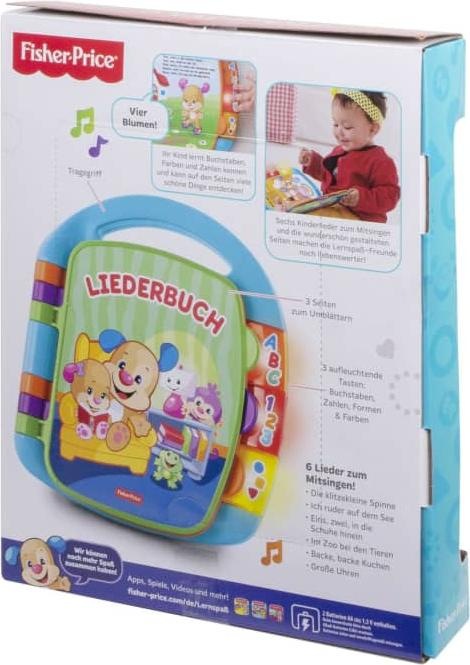 Produktbild Fisher-Price Lernspass Liederbuch (Deutsch)