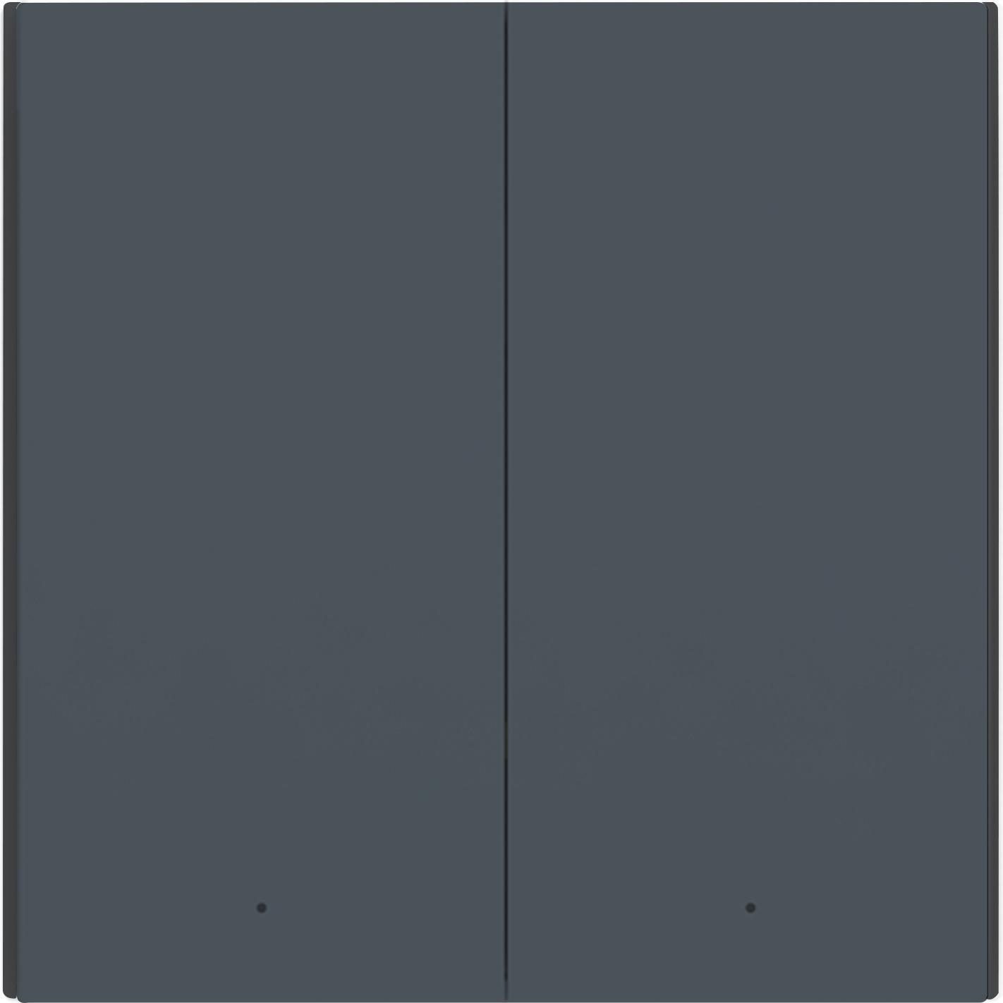 Thumbnail - Aqara, Lichtschalter + Storenschalter, Smart Wall Switch H1 Grau No Neutral, Double Rocker (Zigbee)
