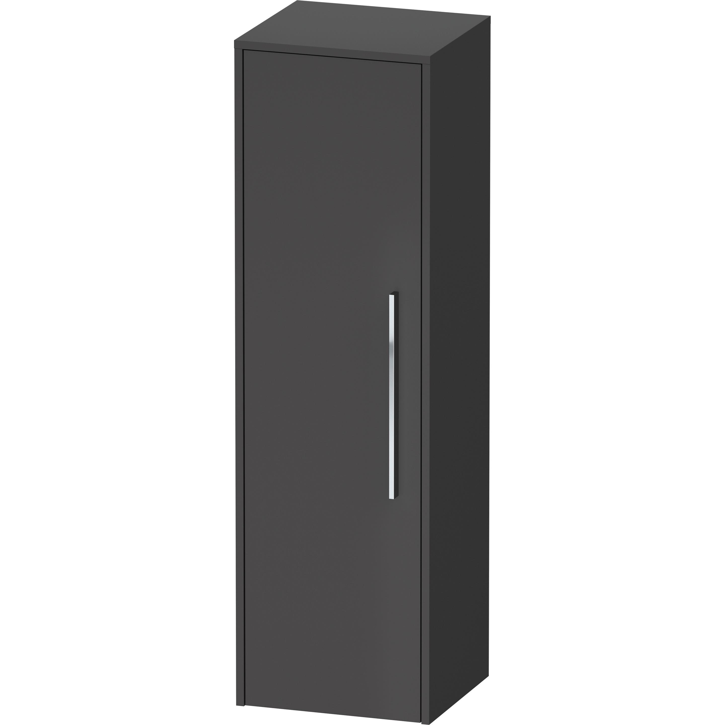 Duravit, Badezimmerschrank, D-Code Halbhochschrank, 1 Tür mit Anschlag links, 400x360x1320mm, mit Griff