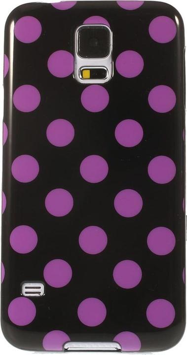 Actual product image König Design Protective cover for mobile Samsung Galaxy S5 / S5 Neo Black / Pink (Samsung Galaxy S5, Samsung Galaxy S5 Neo)