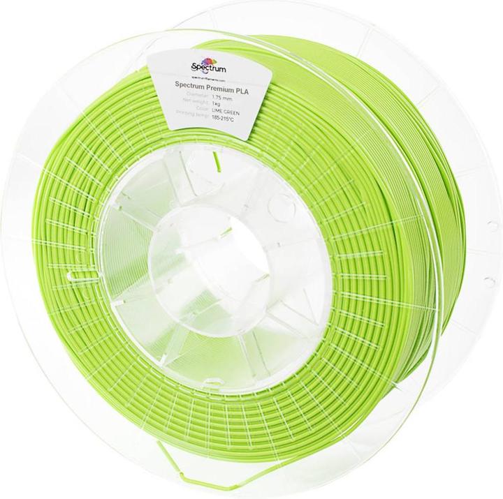 Produktbild Filament Premium PLA Lime Green 1.0kg 1.75mm (PLA, 1.75 mm, 1000 g, Grün)