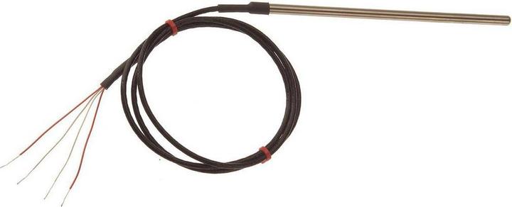 Actual product image RS PRO PRTD Pt100, 4mm x 25mm 2 mtr cable
