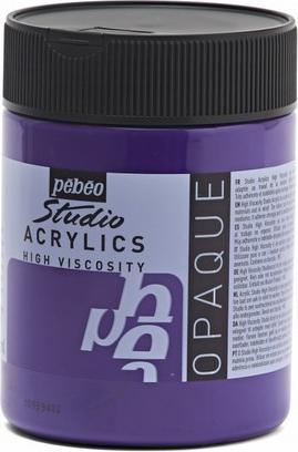 Produktbild Pebeo Studio Acrylics feine Acrylfarben (Kobaltviolett Imit, 500 ml)