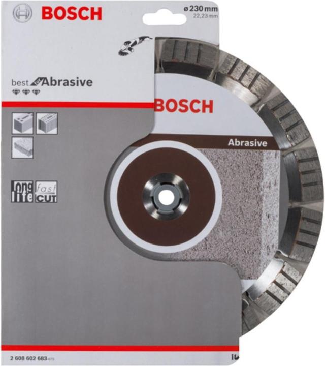 Actual product image Bosch Professional Zubehör PRO Abrasive diamond cutting disc, 230 x 22.23 mm