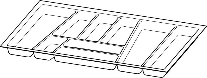 Actual product image Hettich Besteckeinsatz OrgaTray 740