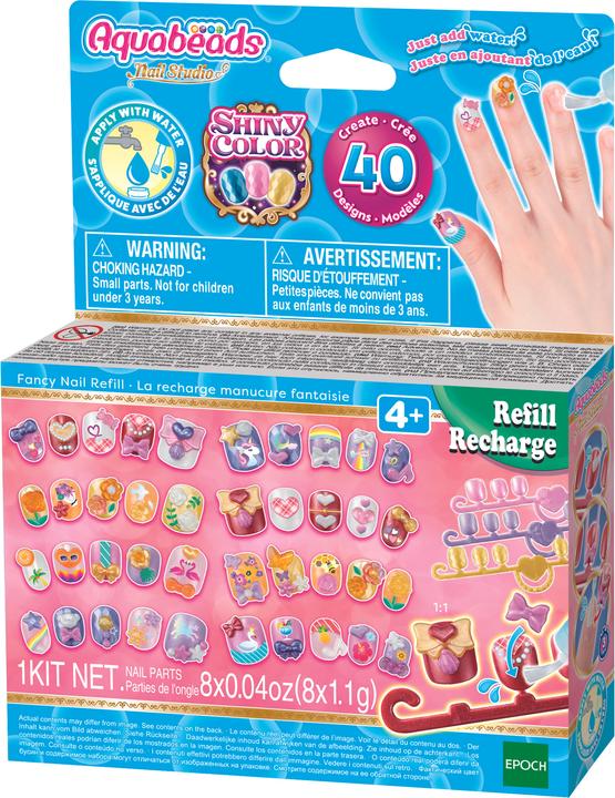 Produktbild Epoch Fingernägel Nachfüll Set gelb/pink (Kunstnägel, Mehrfarbig)