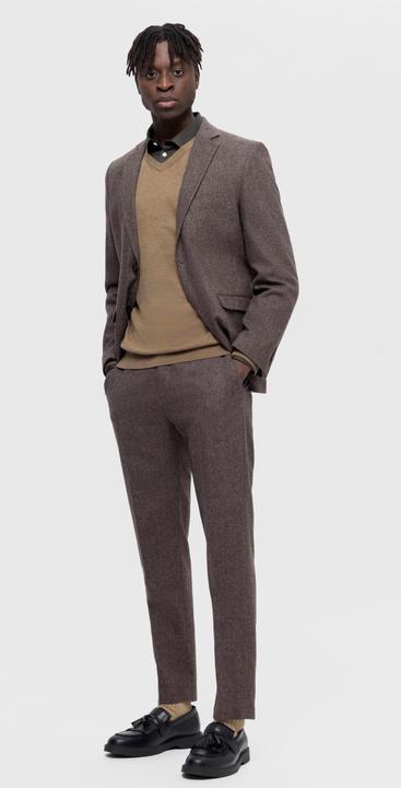 Produktbild Selected V-Ausschnitt Strickpullover (L)