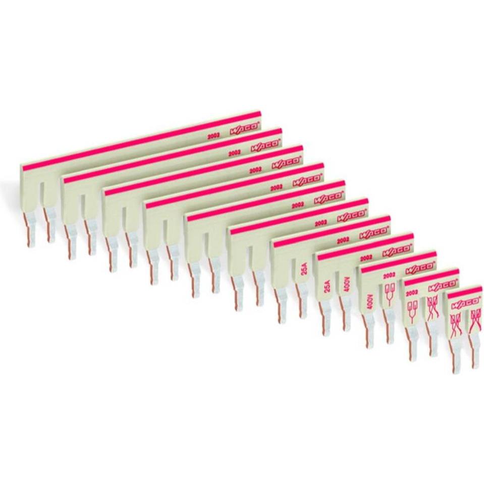 Wago Ponticello offset, a 2 vie, isolato, grigio chiaro, Accessori di elettronica + Alloggiamento, Grigio