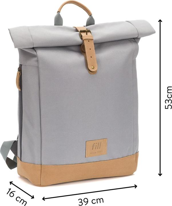 Produktbild Fillikid Wickelrucksack Rolltop Berlin