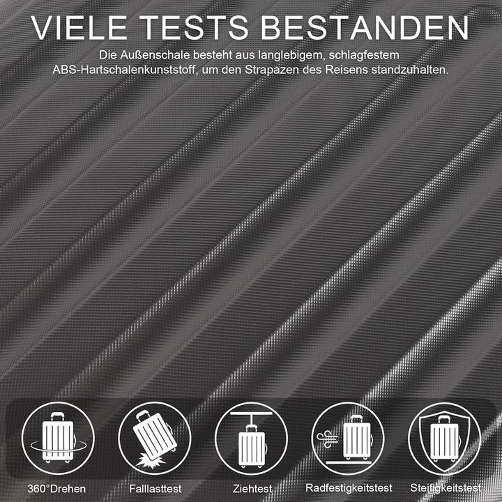 Produktbild Tan.Tomi 3-teiliges Hartschalenkoffer-Set (95 l)