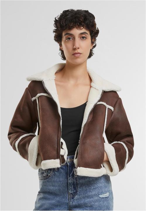Produktbild Urban Classics Ladies Shearling Jacket - 173187 (M)