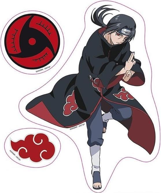Immagine prodotto ABYstyle NARUTO SHP - Adesivi - 16x11cm 2 fogli - Sasuke Itachi X5