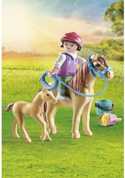 Image du produit Playmobil Enfant avec poney et poulain (71498, Playmobil Country)