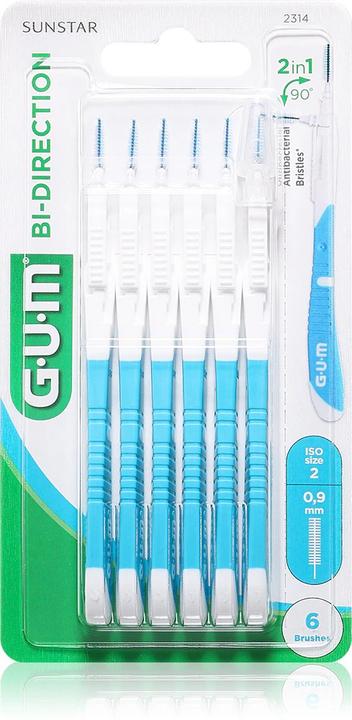 GUM BI-DIRECTION BLUE 0.9
