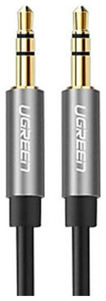 Immagine prodotto Ugreen AV119 Cavo mini jack 3,5 mm AUX 2 m (nero) (2 m, Connettore da 3,5 mm (AUX))
