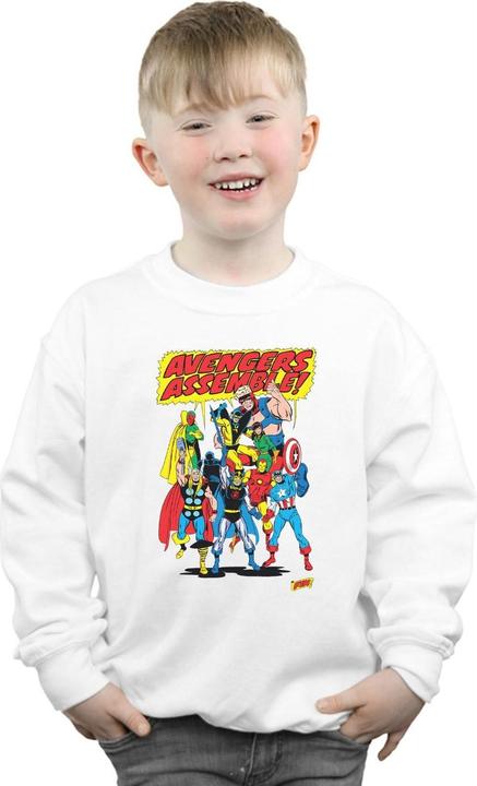 Image du produit - Sweat AVENGERS ASSEMBLE - Garçon (128)