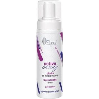 Ava Laboratorium , Pulizia Viso, Active Beauty Schiuma Per Il Lavaggio Del Viso 150Ml (Schiuma Detergente, 150 Ml)