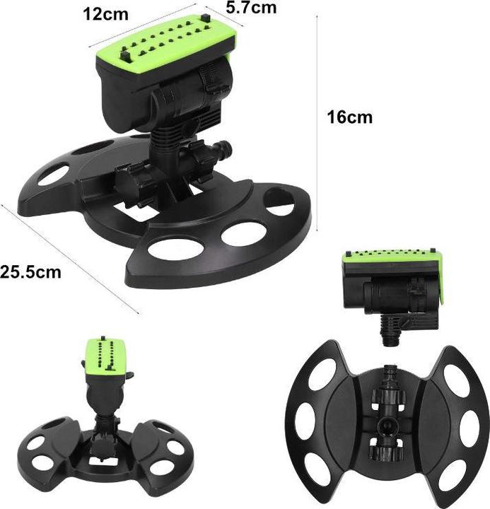 Immagine prodotto Hermex Irrigatore per prato Irrigatore per giardino Sistema di irrigazione Sistema di irrigazione (Irrigatore quadrato)
