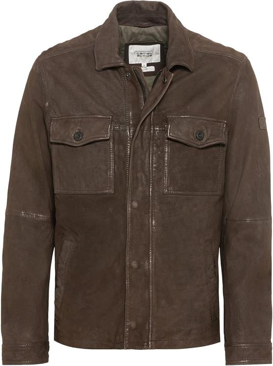 Actual product image Camel Active Leather Shirt Jacket (110)