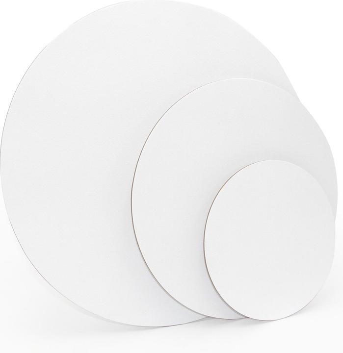 Actual product image Paintersisters Painting cardboard round set of 10 30cm (30 x 30 cm)