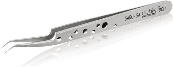 Immagine prodotto Rubis Pinzetta perforata, angolata, 11,5 cm, 5ARG