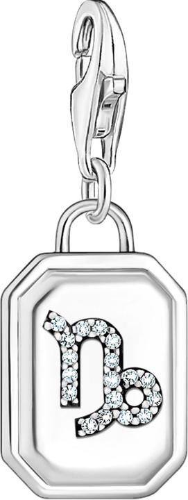 Produktbild Thomas Sabo Charm-Anhänger Sternzeichen Steinbock mit Steinen Silber (925er Silber)