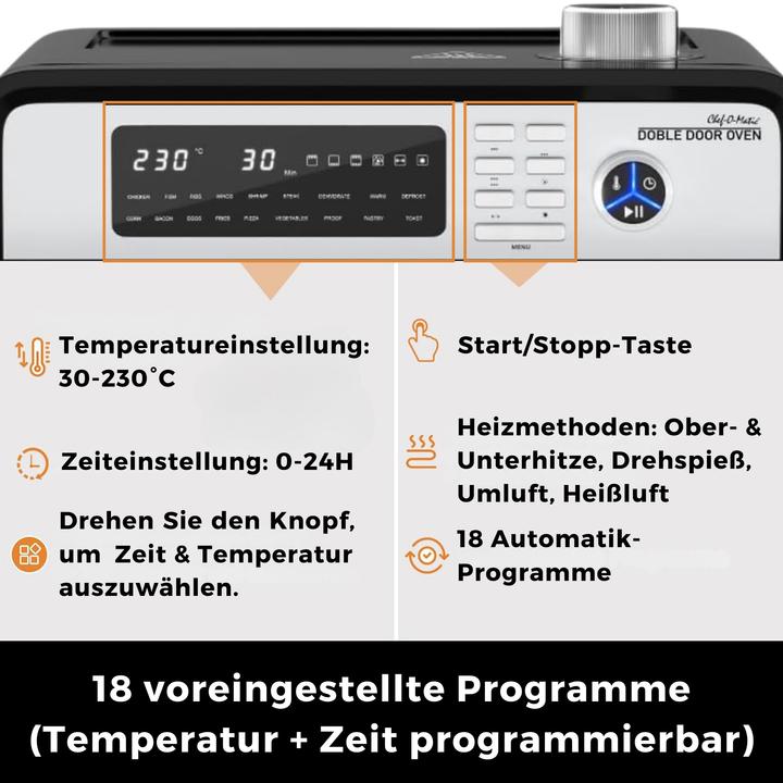 Produktbild Best direct Chef O Matic Double Door Oven