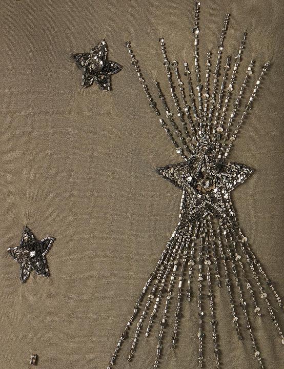 Actual product image Pinko Martina Embroidered Jersey Top (XS)