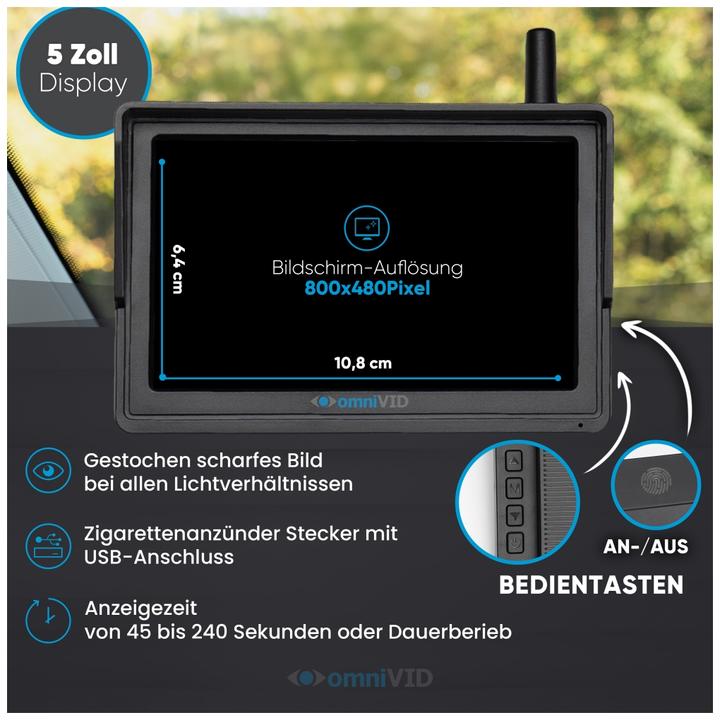 Actual product image OmniVID Equi-Cam Solar 5 Bundle