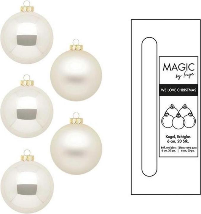 Produktbild Inge’s Glas Christmas Decor Weihnachtskugeln (20-teilig)