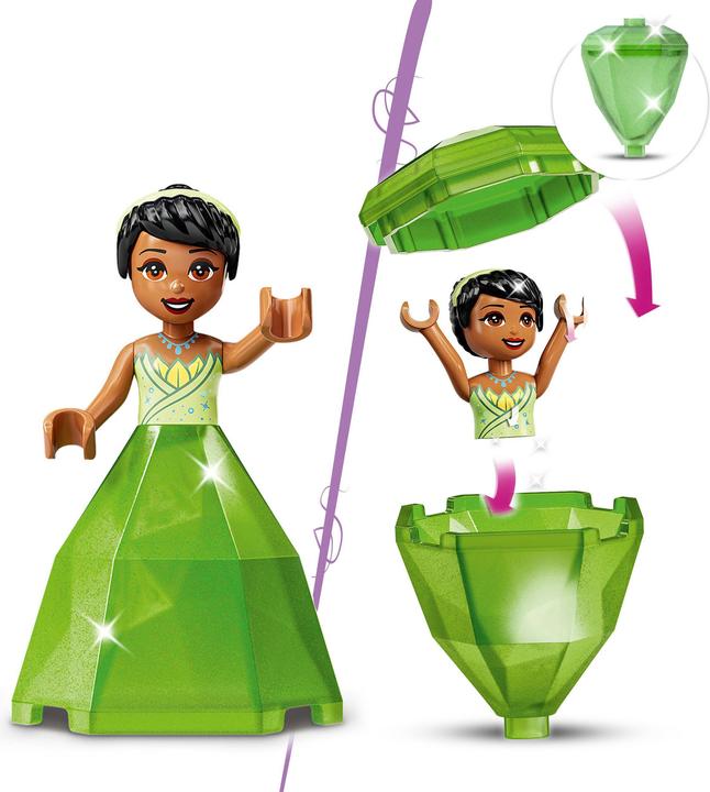 Actual product image LEGO Aurora's, Merida's and Tiana's magic works (43203, LEGO Disney)