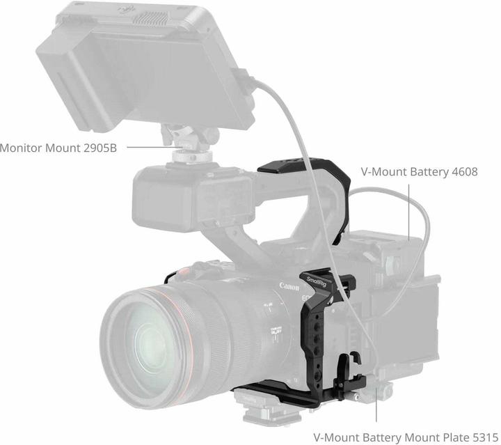 Actual product image SmallRig Cage Kit for Canon EOS C50 (Advanced Edition) With XLR extension (Cage)