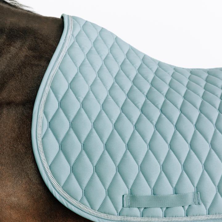 Image du produit Fouganza Tapis de selle équitation strass Cheval et Poney - 500 cèdre gelé