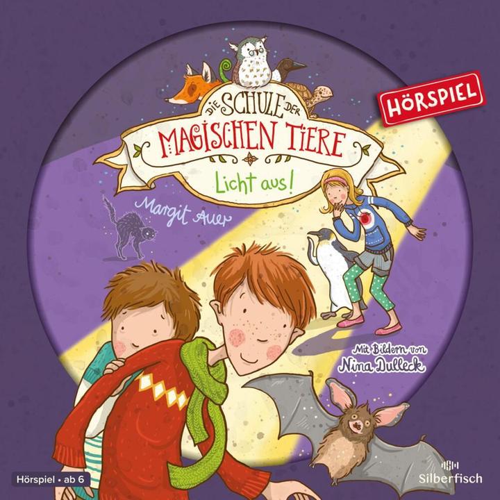 Produktbild Licht aus! Das Hörspiel (Die Schule der magischen Tiere - Hörspiele 3) (Achim Buch, Achim Schülke, Diverse, Gabriele Libbach, Josephine Martz, Leander Elias, Various Artists, Deutsch)